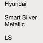 Preview: Hyundai, Smart Silver Metallic, LS.